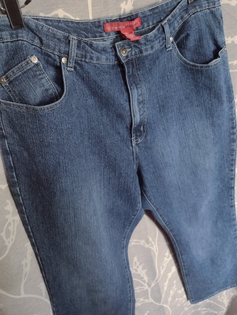 Cosmopolitan Jeans with Snap Pockets